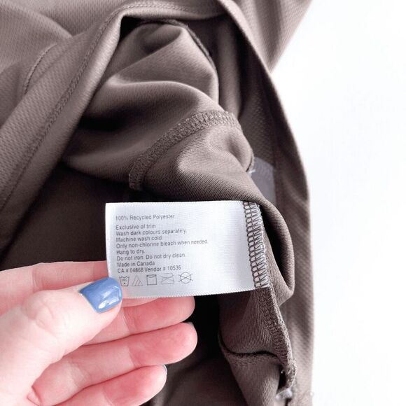 Mountain Equipment Women's Short Sleeve Recycled Polyester Tee Brown Medium - Picture 4 of 6